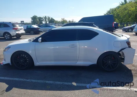 2014 Scion Tc Monogram from USA, damaged, VIN JTKJF5C70E3085686